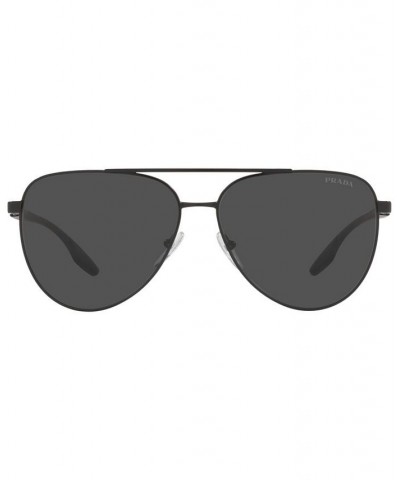 Men's Sunglasses PS 52WS 61 Matte Black $55.67 Mens