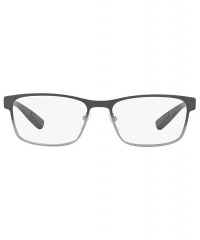 PS 50GV Men's Rectangle Eyeglasses Rubber Bla $69.75 Mens