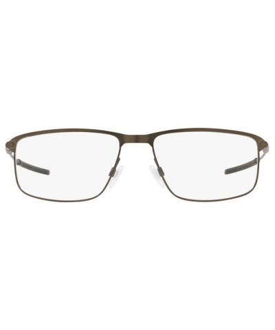 OX5019 Socket TI Men's Rectangle Eyeglasses Satin Black $61.16 Mens