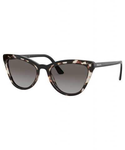 Sunglasses PR 01VS 56 OPAL SPOTTED BROWN/BLACK / GREY GRADIENT $80.25 Unisex