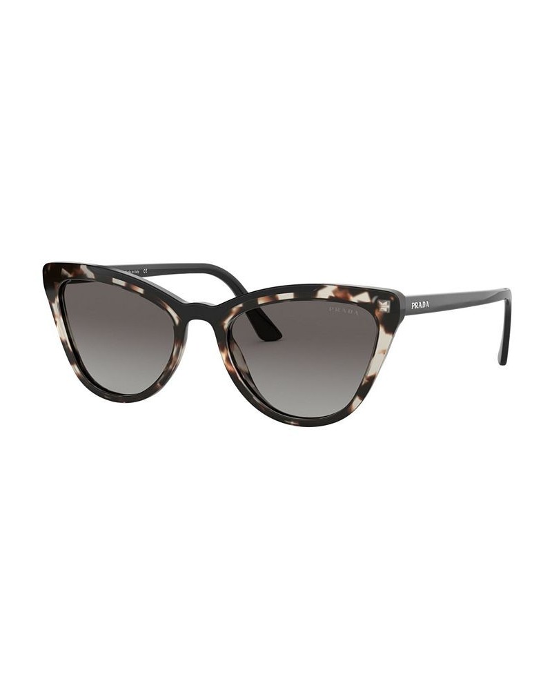 Sunglasses PR 01VS 56 OPAL SPOTTED BROWN/BLACK / GREY GRADIENT $80.25 Unisex