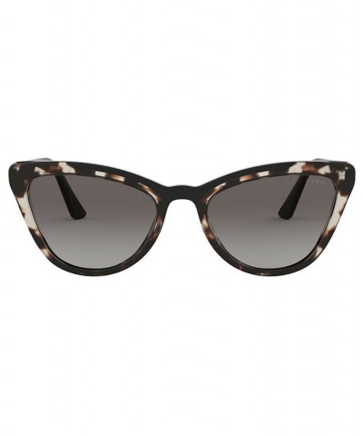 Sunglasses PR 01VS 56 OPAL SPOTTED BROWN/BLACK / GREY GRADIENT $80.25 Unisex