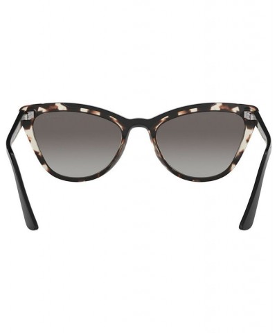 Sunglasses PR 01VS 56 OPAL SPOTTED BROWN/BLACK / GREY GRADIENT $80.25 Unisex