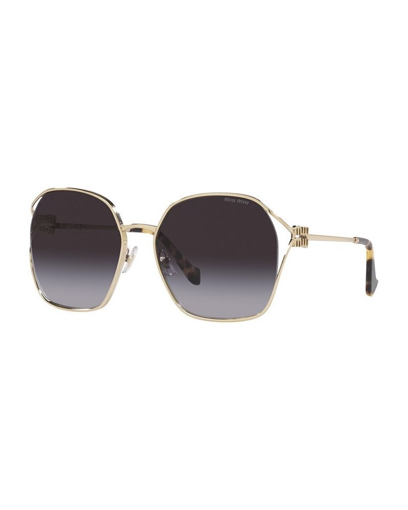 Women's Sunglasses 60 Pale Gold-Tone $55.00 Womens