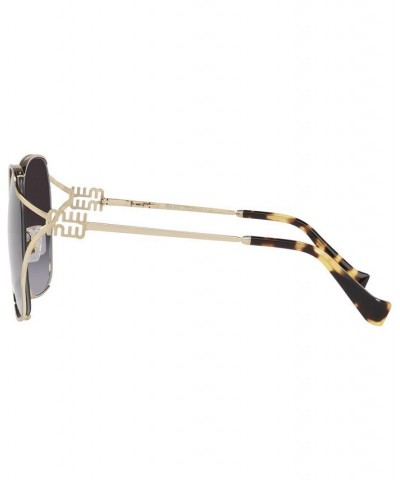 Women's Sunglasses 60 Pale Gold-Tone $55.00 Womens