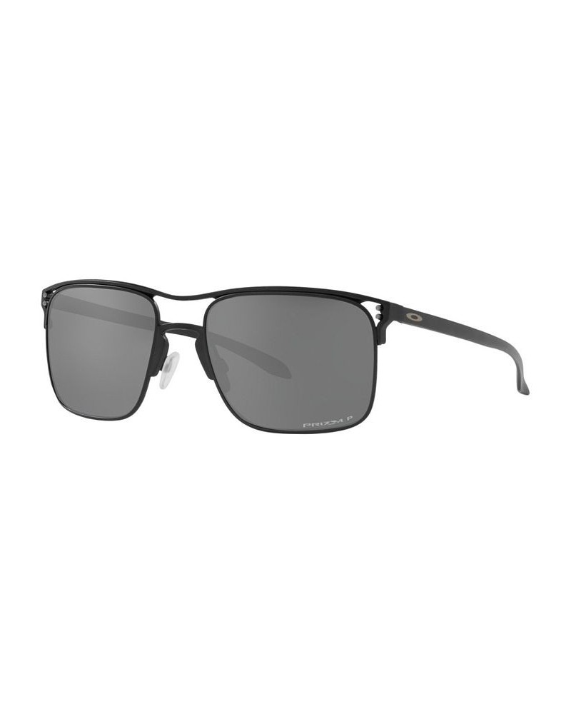 Men's Polarized Sunglasses OO6048 Holbrook TI 57 Matte Gunmetal $88.45 Mens