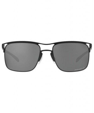 Men's Polarized Sunglasses OO6048 Holbrook TI 57 Matte Gunmetal $88.45 Mens