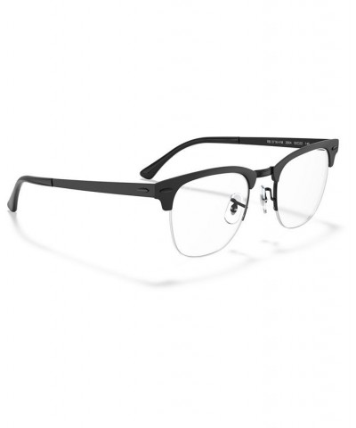 RX3716VM Clubmaster Metal Optics Unisex Square Eyeglasses Blue $34.51 Unisex