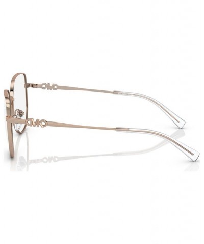 Women's Square Eyeglasses MK306256-O Silver Tone $31.50 Womens