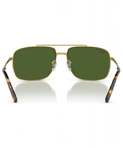 Unisex Polarized Sunglasses RB3796 Chromance Gold-Tone1 $31.92 Unisex