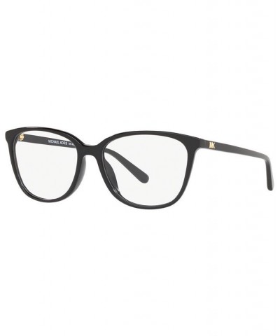 Women's Santa Clara Rectangle Eyeglasses MK4067U55-O Transparent $18.72 Womens