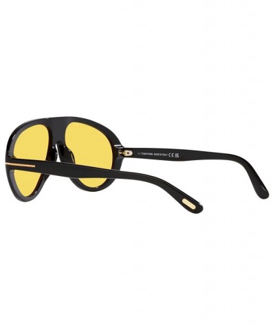 Men's Sunglasses TR00148460-X 60 Black Shiny $124.70 Mens