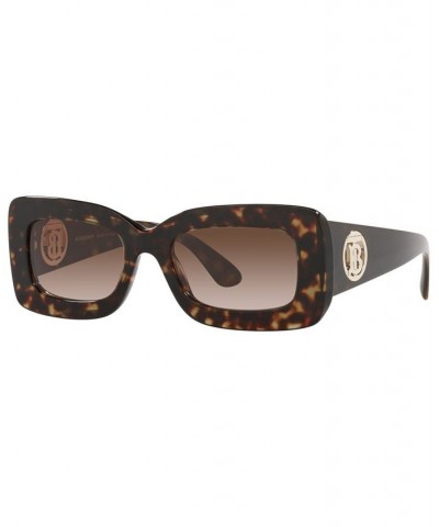 Women's Sunglasses BE4343 52 Dark Havana $58.52 Womens