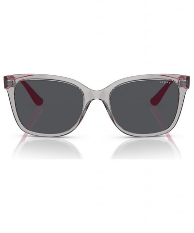 Women's Sunglasses VO5426S Transparent Gray $18.90 Womens