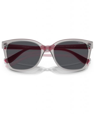 Women's Sunglasses VO5426S Transparent Gray $18.90 Womens