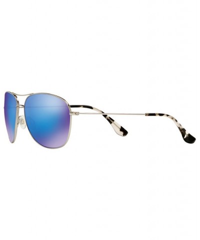 Polarized Cliffhouse Sunglasses 247 SILVER SHINY/BLUE MIRROR POLAR $60.61 Unisex