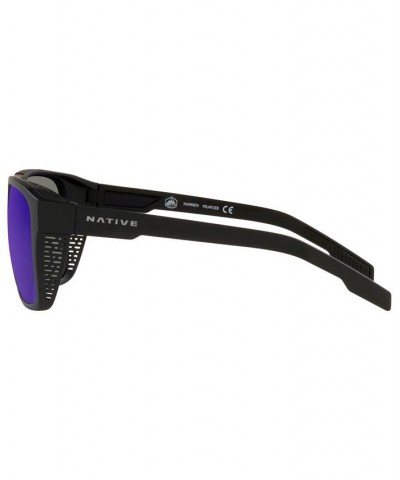 Native Men's Polarized Sunglasses XD9038 Mammoth 57 Matte Smoke Crystal $15.18 Mens