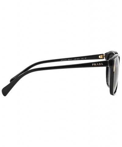 Polarized Sunglasses PR 01OS Black/Grey $65.80 Unisex