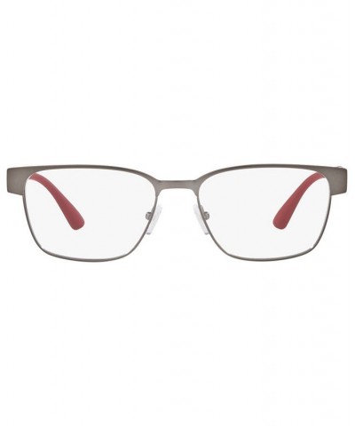 AX1052 Men's Rectangle Eyeglasses Matte Black $22.50 Mens