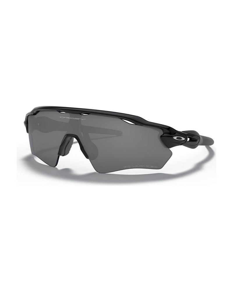 Kids Radar EV XS Path Youth Fit 0 Polarized Sunglasses OJ9001-0731 Polished Black $45.08 Kids