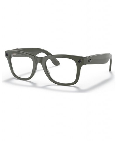 Unisex Wayfarer 53 Stories Sunglasses RW400453-HP Olive $98.54 Unisex