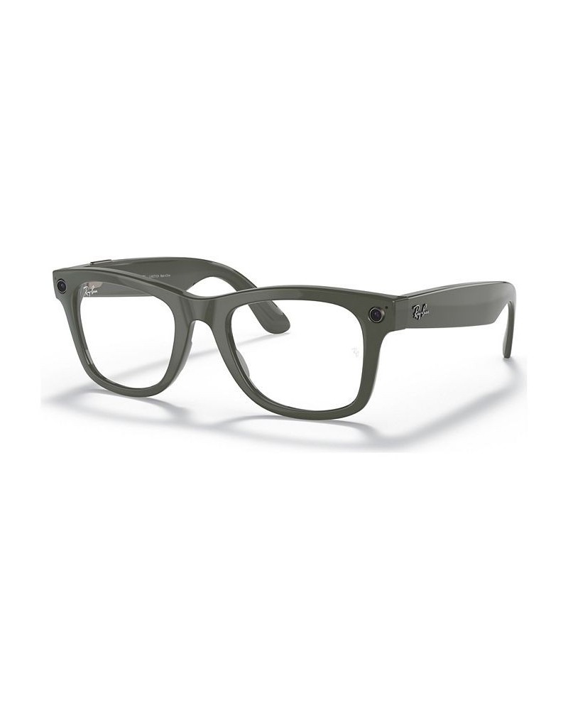 Unisex Wayfarer 53 Stories Sunglasses RW400453-HP Olive $98.54 Unisex