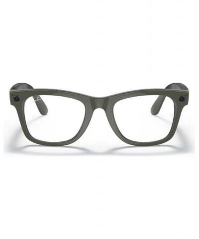 Unisex Wayfarer 53 Stories Sunglasses RW400453-HP Olive $98.54 Unisex