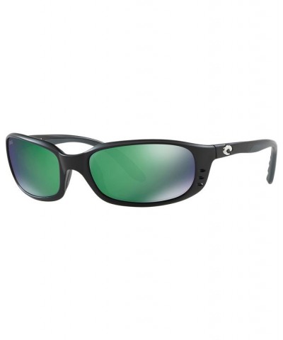 Polarized Sunglasses CDM BRINE 59 BLACK MATTE/GREEN MIRROR $39.30 Unisex