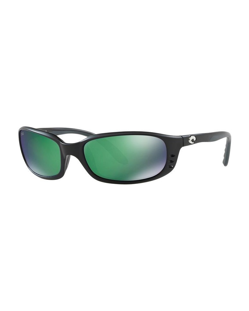 Polarized Sunglasses CDM BRINE 59 BLACK MATTE/GREEN MIRROR $39.30 Unisex