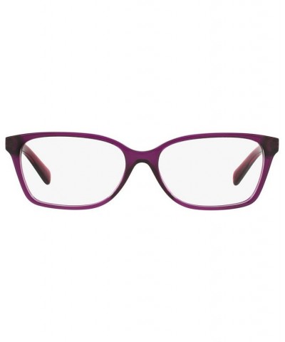 MK4039 Women's Rectangle Eyeglasses Trans Purp $30.24 Womens