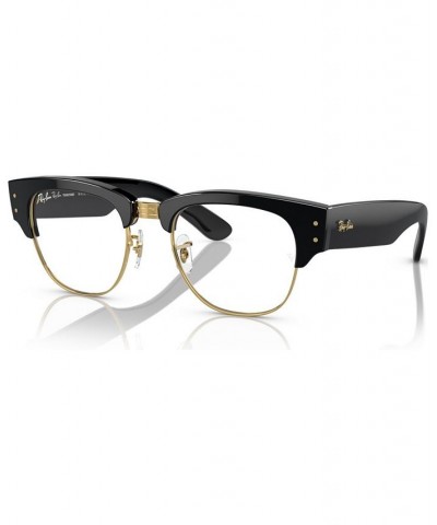 Unisex Sunglasses Mega Clubmaster Black on Gold-Tone $58.08 Unisex