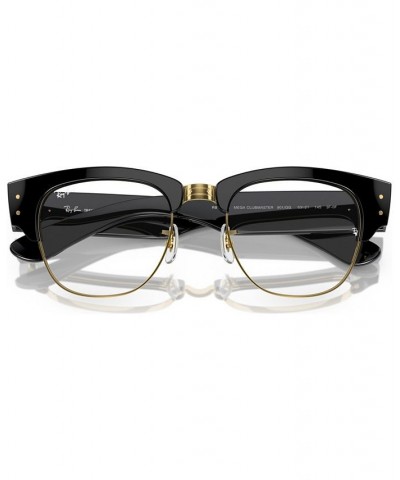 Unisex Sunglasses Mega Clubmaster Black on Gold-Tone $58.08 Unisex