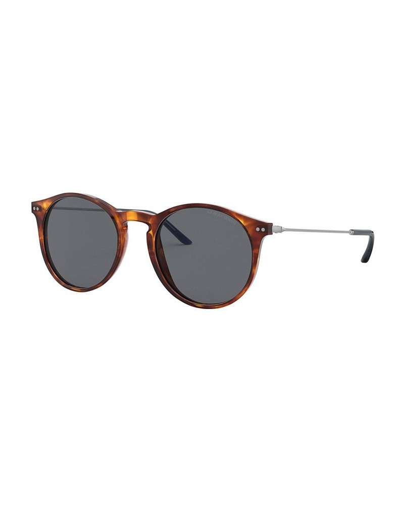 Men's Sunglasses RED HAVANA/GREY $57.42 Mens