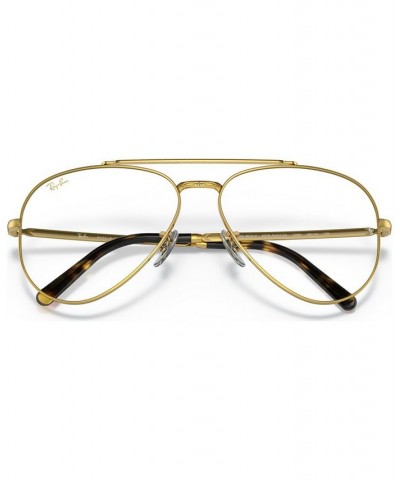 RB3625V New Aviator Unisex Pilot Eyeglasses Legend Gold Tone $51.91 Unisex