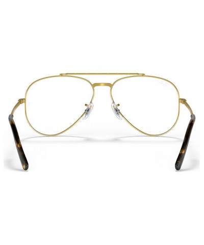 RB3625V New Aviator Unisex Pilot Eyeglasses Legend Gold Tone $51.91 Unisex