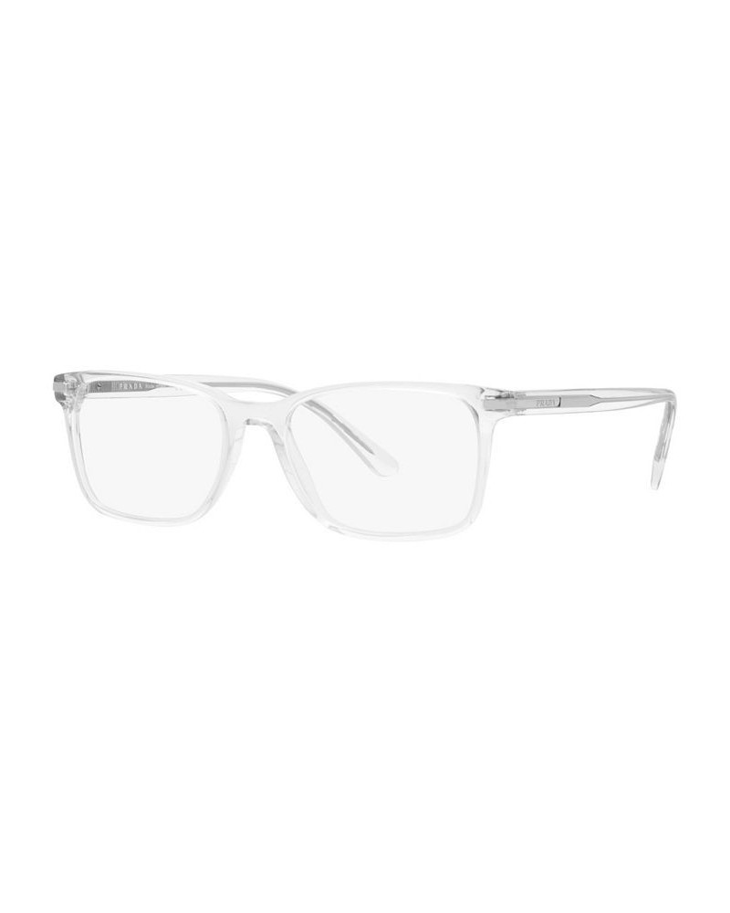 PR14WV Men's Rectangle Eyeglasses Crystal $29.30 Mens