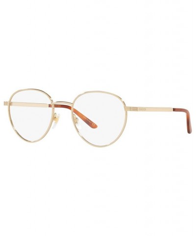 Men's Round Eyeglasses GC001525 Silver-Tone $52.20 Mens