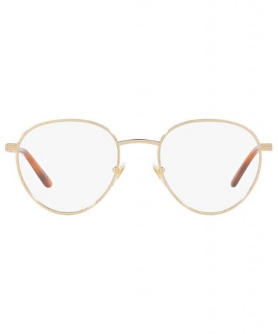 Men's Round Eyeglasses GC001525 Silver-Tone $52.20 Mens