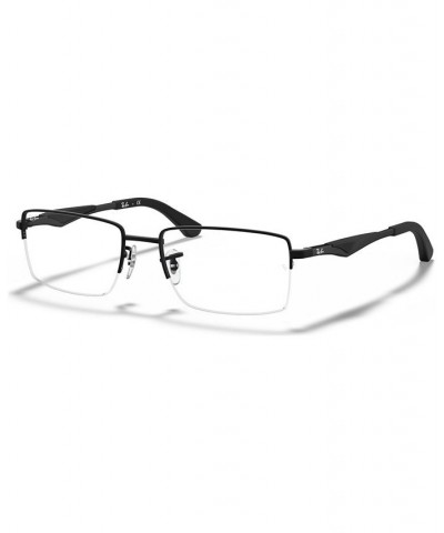 RX6285 Unisex Rectangle Eyeglasses Gunmetal $45.84 Unisex