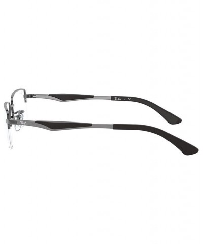 RX6285 Unisex Rectangle Eyeglasses Gunmetal $45.84 Unisex