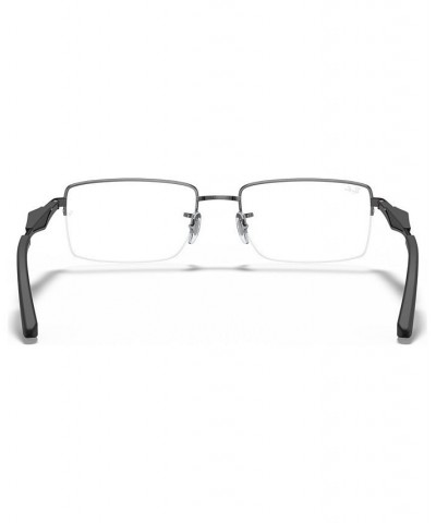 RX6285 Unisex Rectangle Eyeglasses Gunmetal $45.84 Unisex