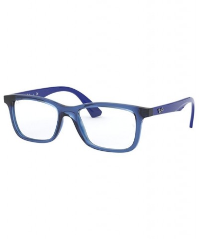 RY1562 Child Rectangle Eyeglasses Blue $13.86 Kids