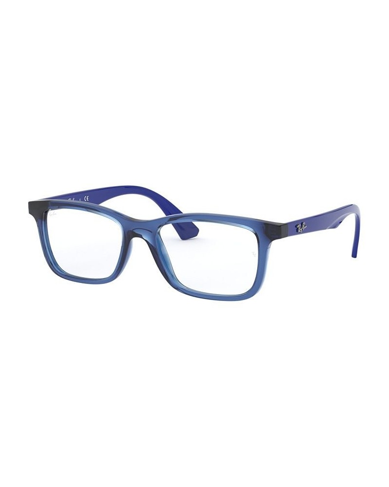 RY1562 Child Rectangle Eyeglasses Blue $13.86 Kids