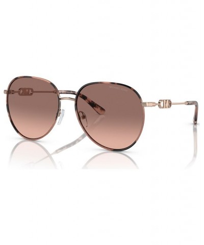 Women's Sunglasses Empire Rose Gold-Tone/Pink Tortoise $27.45 Womens