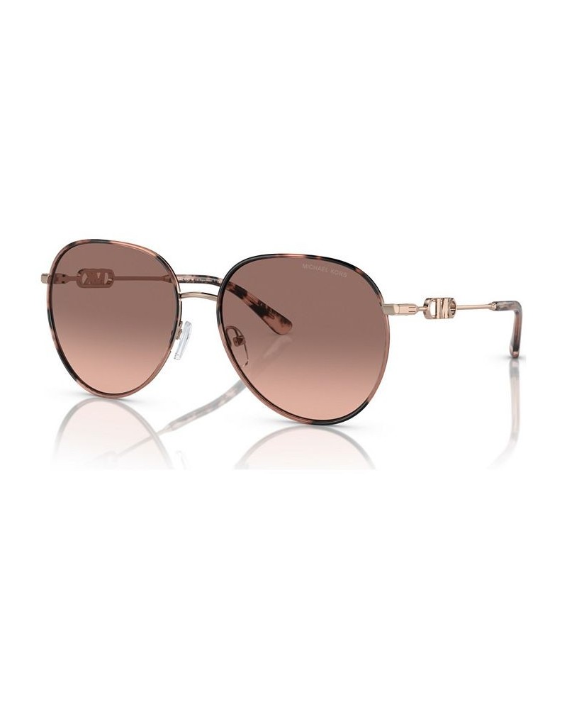 Women's Sunglasses Empire Rose Gold-Tone/Pink Tortoise $27.45 Womens