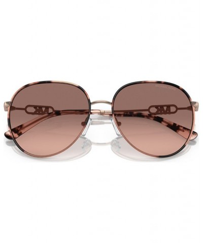 Women's Sunglasses Empire Rose Gold-Tone/Pink Tortoise $27.45 Womens