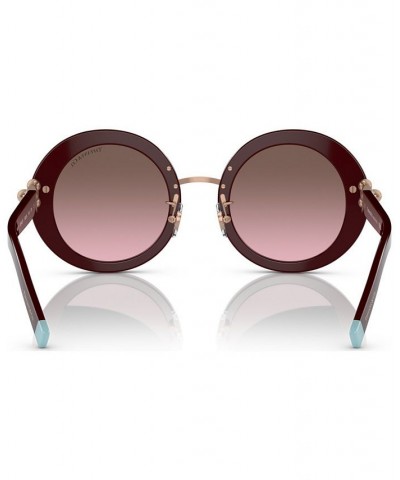 Women's Sunglasses TF420150-Y Solid Burgundy $123.60 Womens