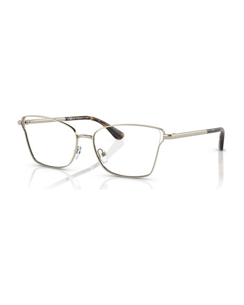 Women's Rectangle Eyeglasses MK306355-O Light Gold-Tone $32.98 Womens