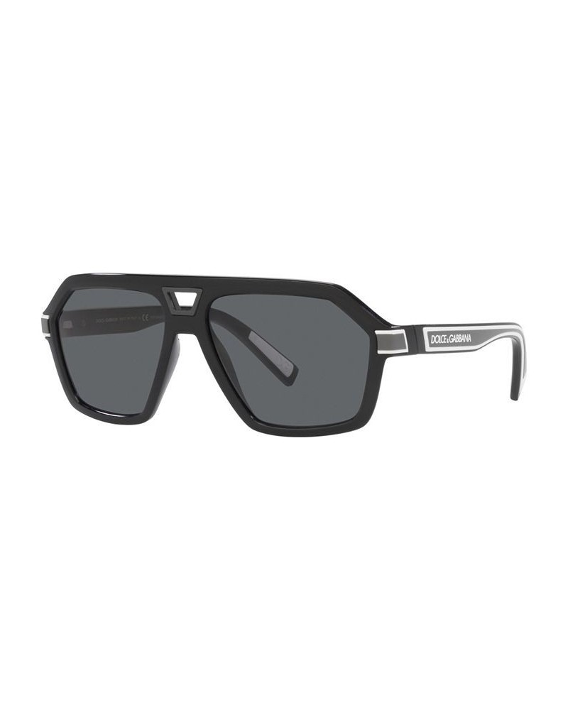 Men's Polarized Sunglasses 58 Black $61.20 Mens