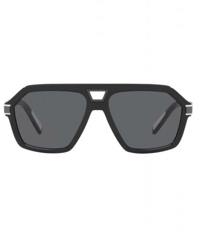 Men's Polarized Sunglasses 58 Black $61.20 Mens